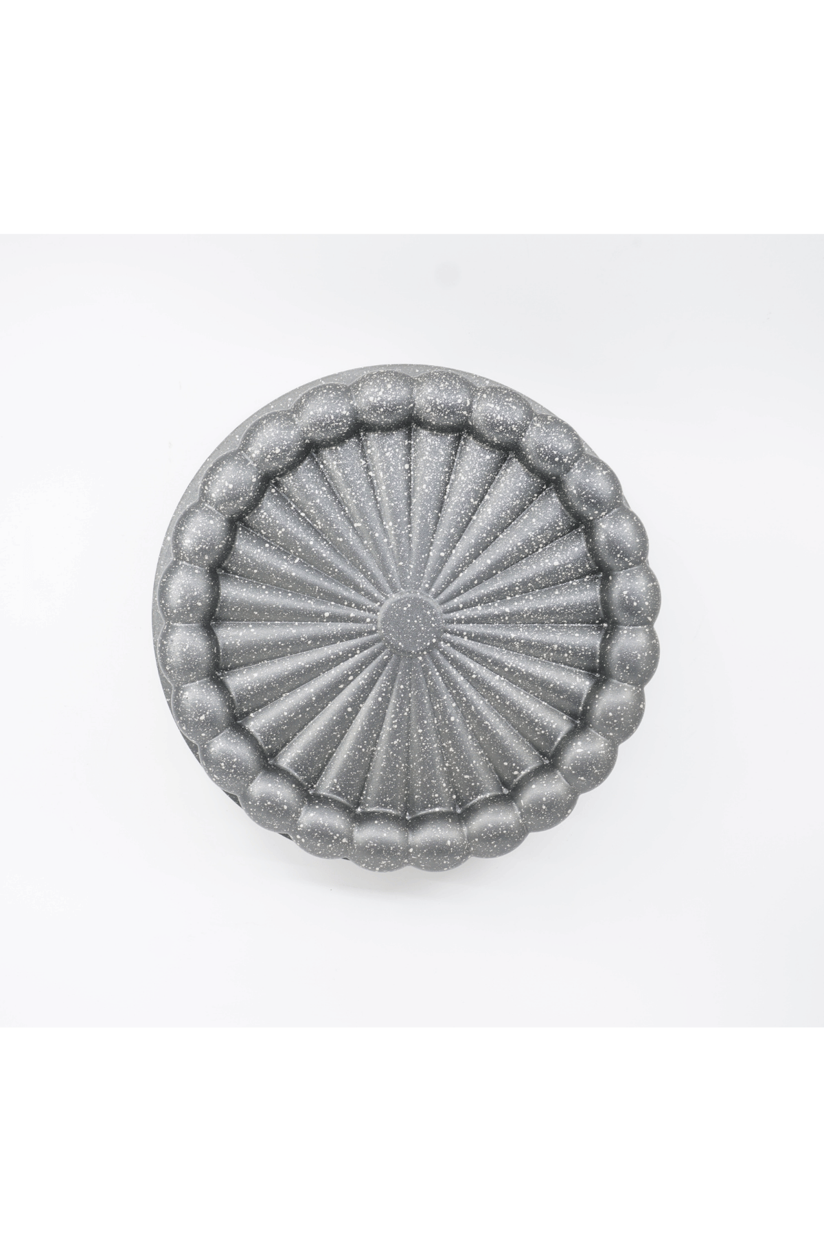 Papatya Döküm Kek Kalıbı 27cm Antrasit