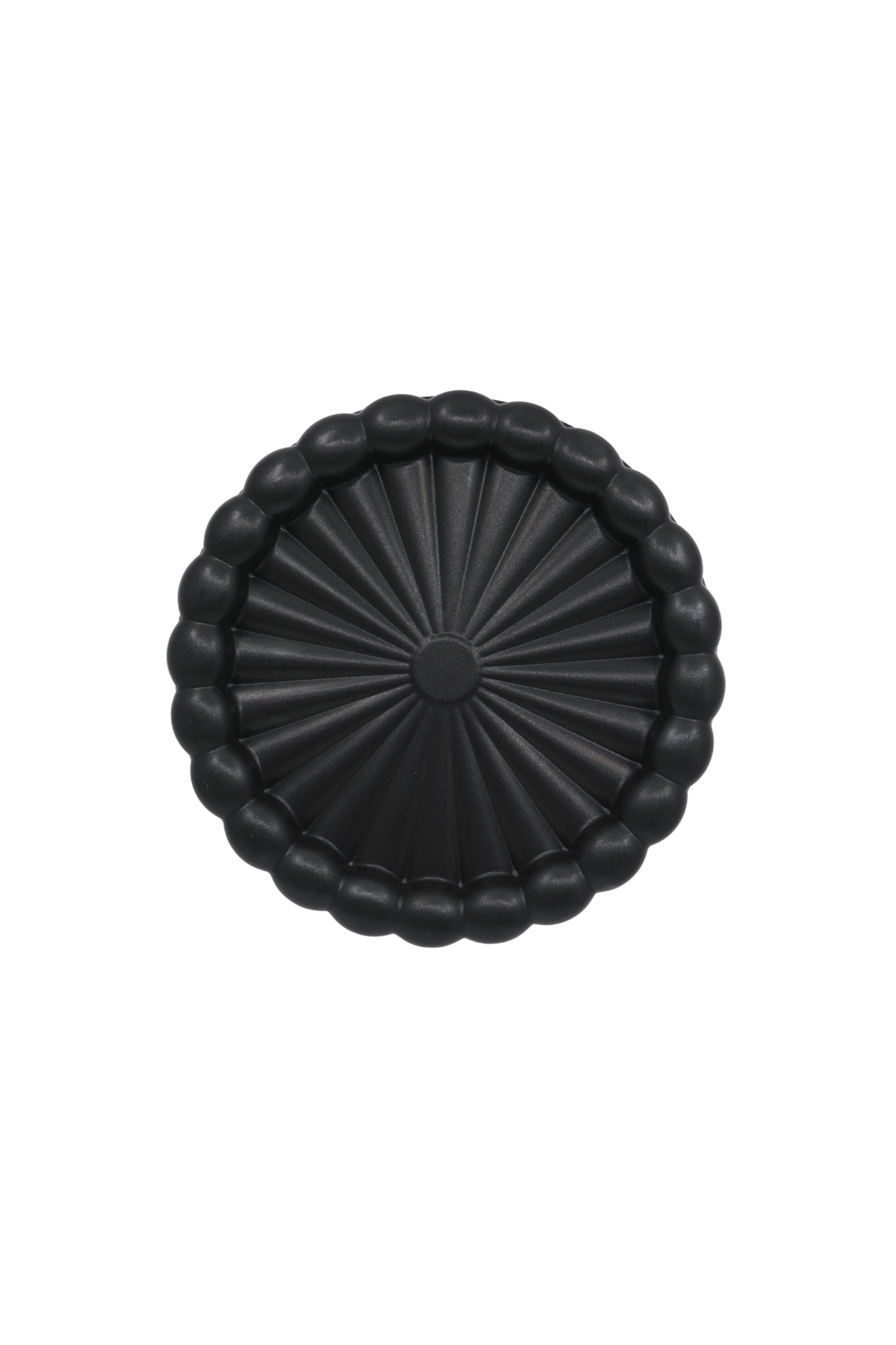 Papatya Döküm Kek Kalıbı 27cm Siyah