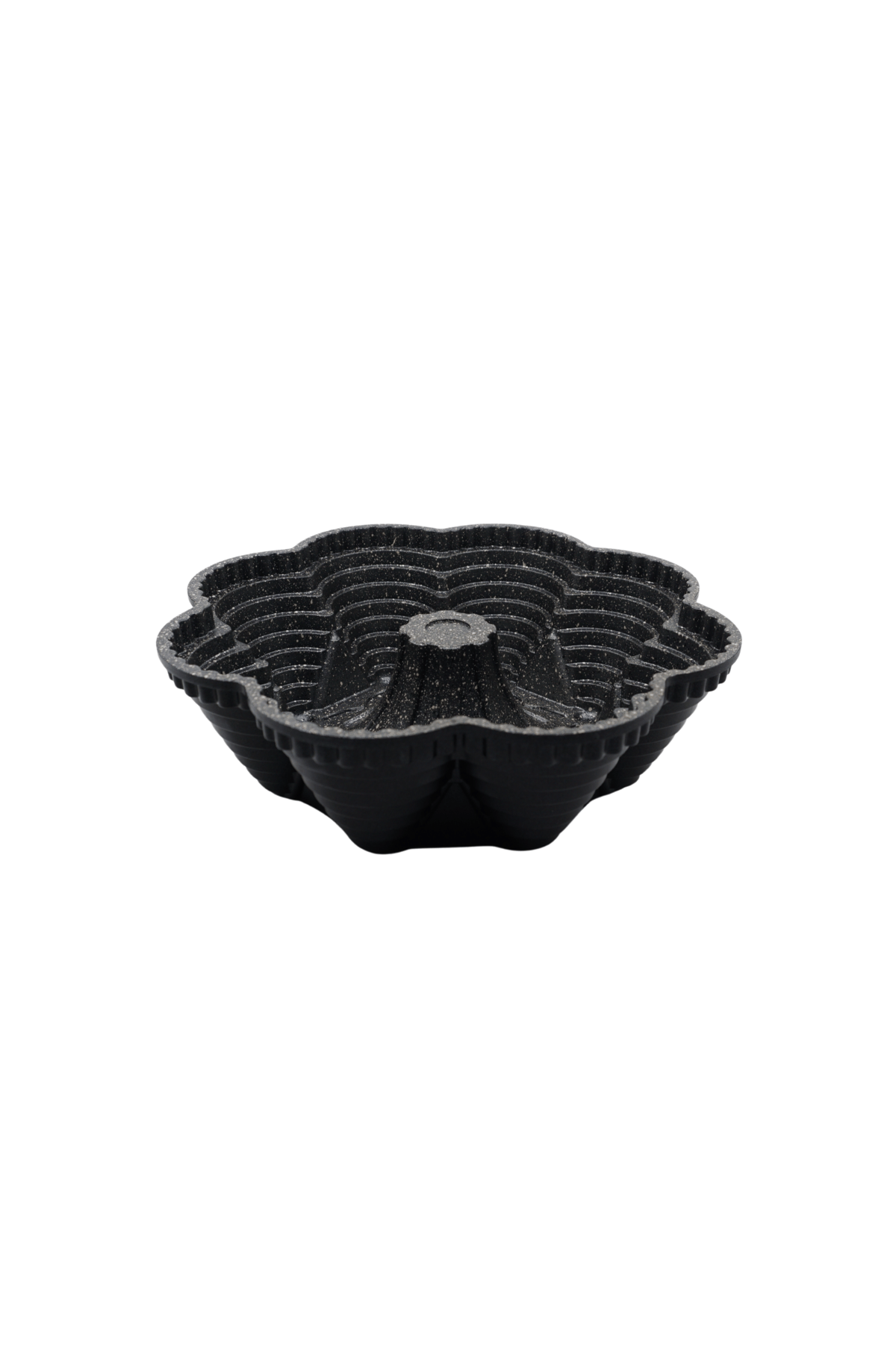 Zera Döküm Kek Kalıbı 25cm Siyah