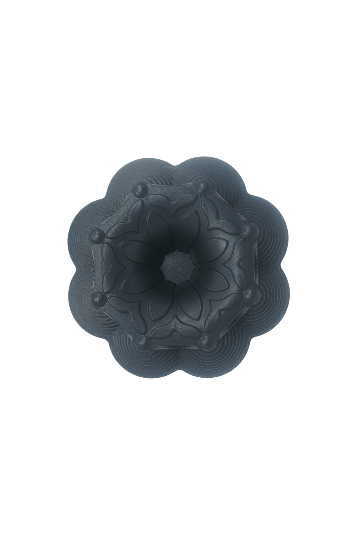 Zera Döküm Kek Kalıbı 25cm Siyah