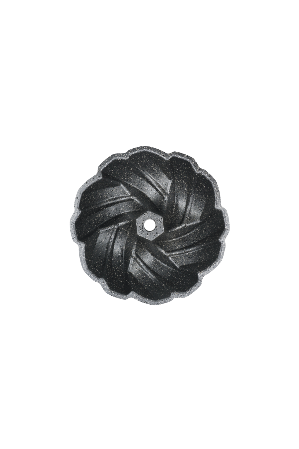 Mozaik Döküm Kek Kalıbı 26cm Gold