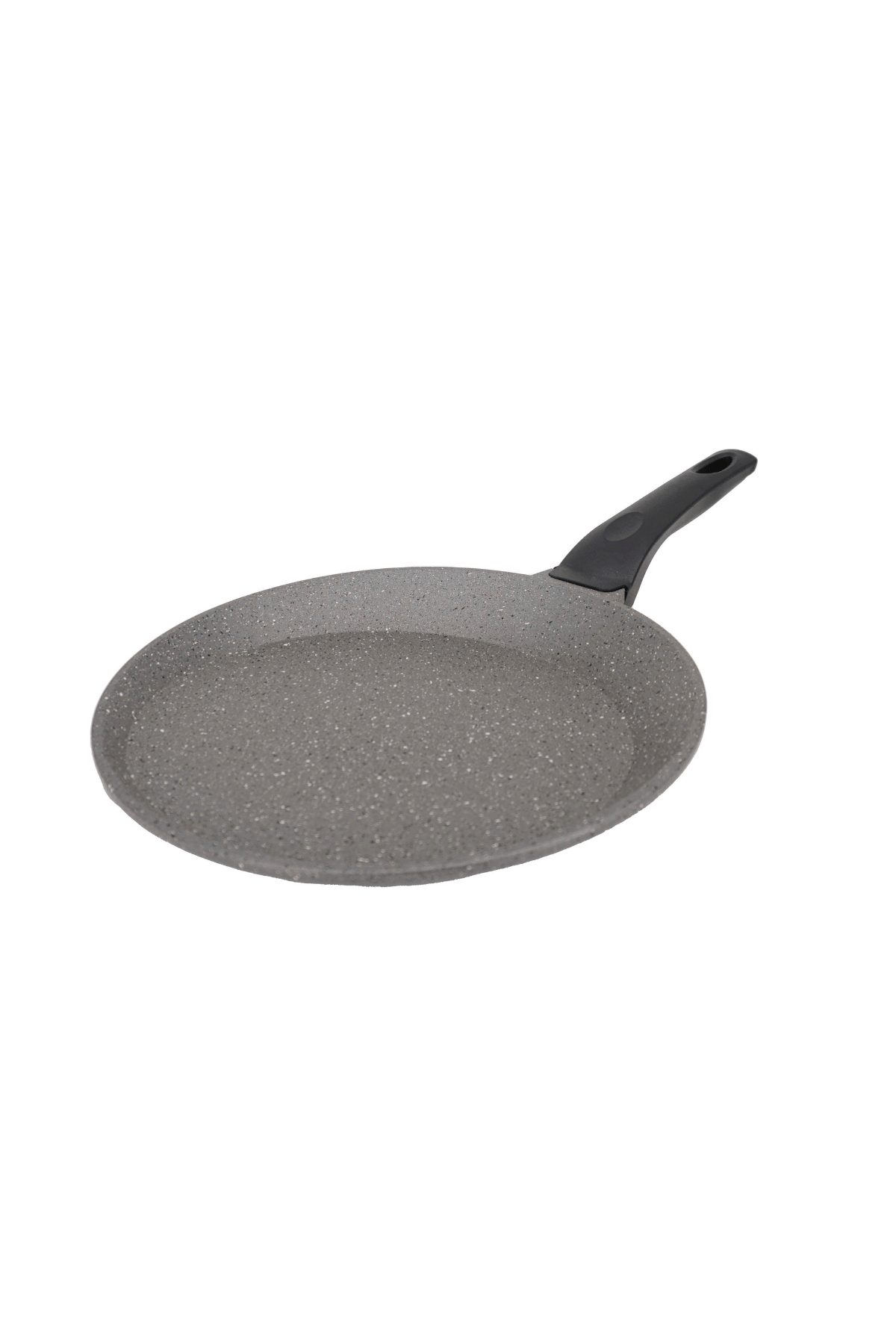 PanFace Krep Tavası 26 cm | Döküm Alüminyum Granit Kaplama Krep & Gözleme Tavası Antrasit