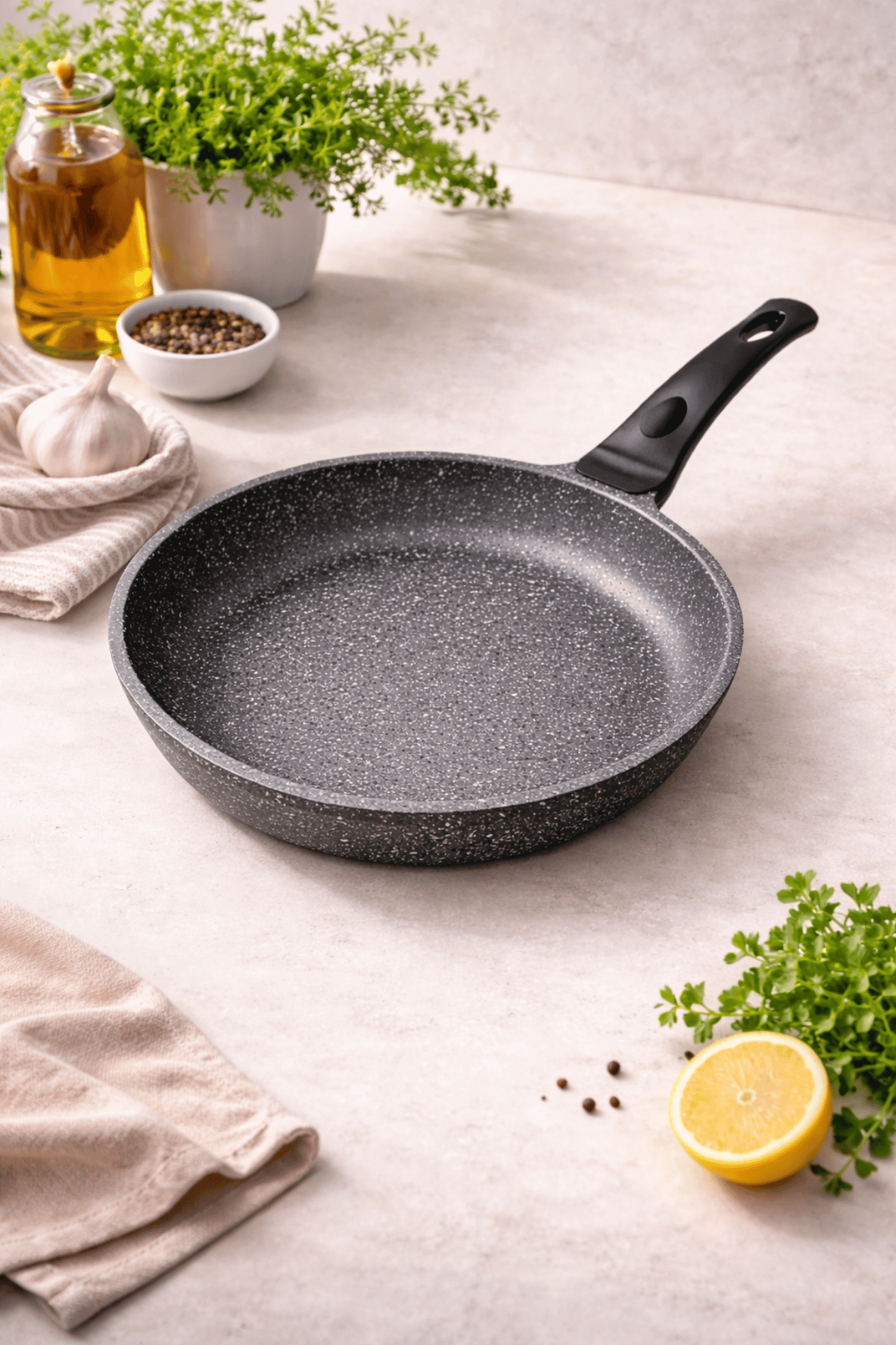 Riva Elite 28cm Döküm Tava Antrasit