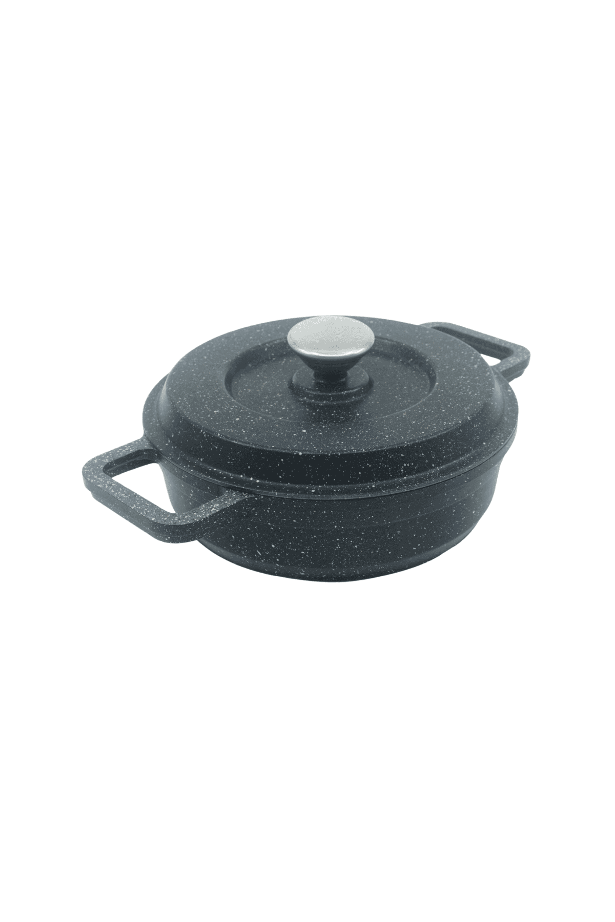 İstanbul Serisi 5 Parça Mini Döküm Tencere Seti Siyah