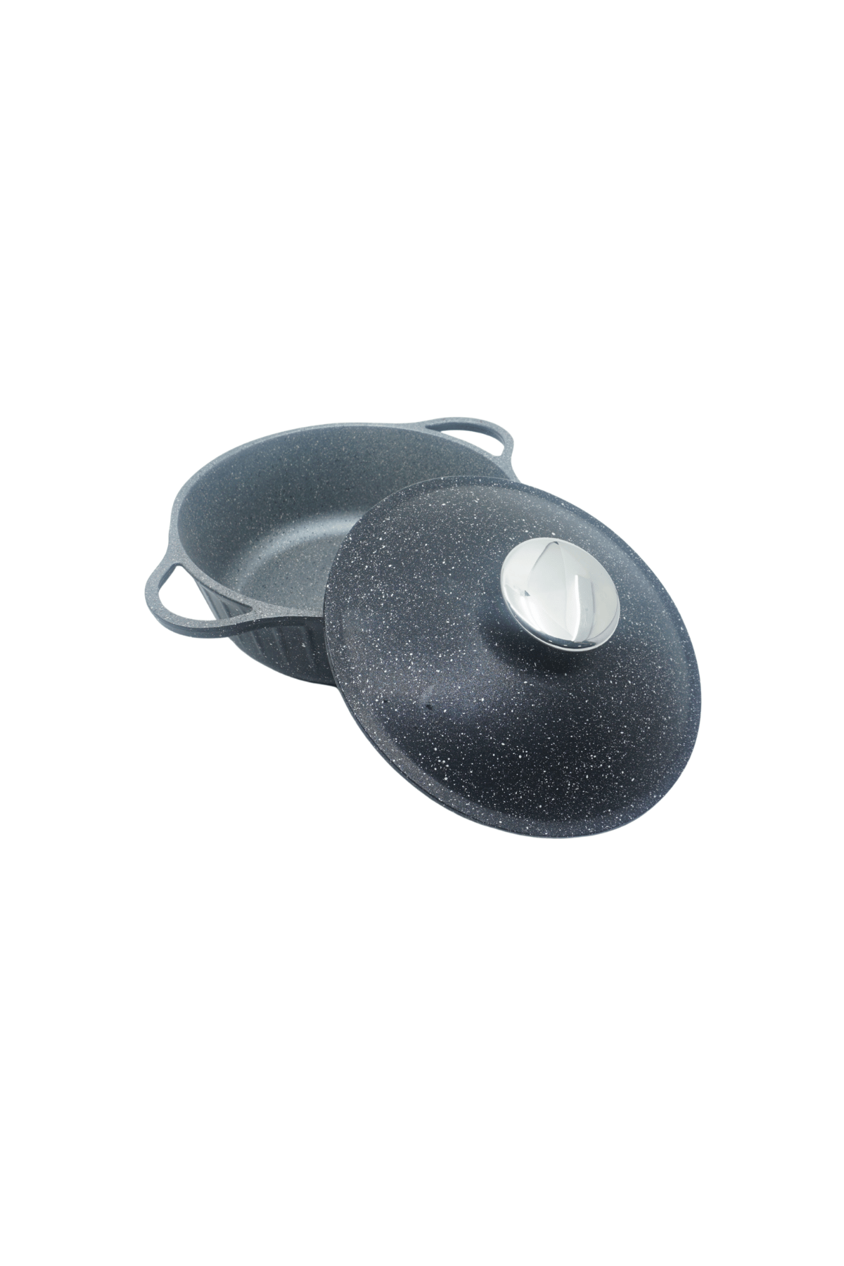 Roma Serisi 5 Parça Mini Döküm Tencere Seti Siyah