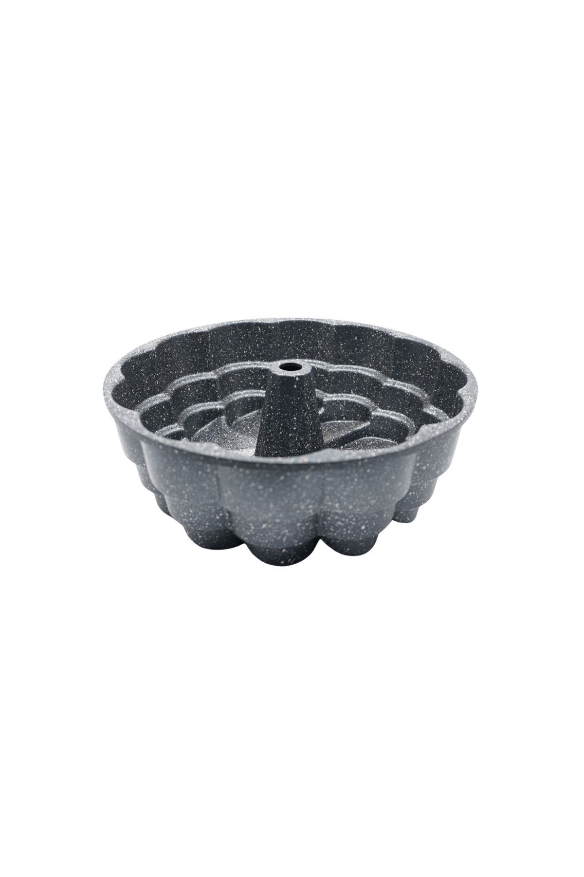 Flora Döküm Kek Kalıbı 26cm Antrasit