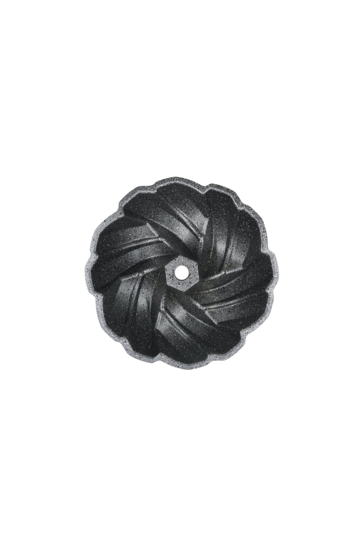 Mozaik Döküm Kek Kalıbı 26cm Antrasit