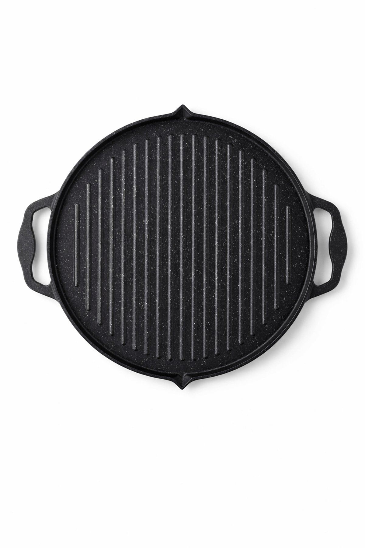 Riva Elite Çift Taraflı Döküm Tava 34cm Siyah