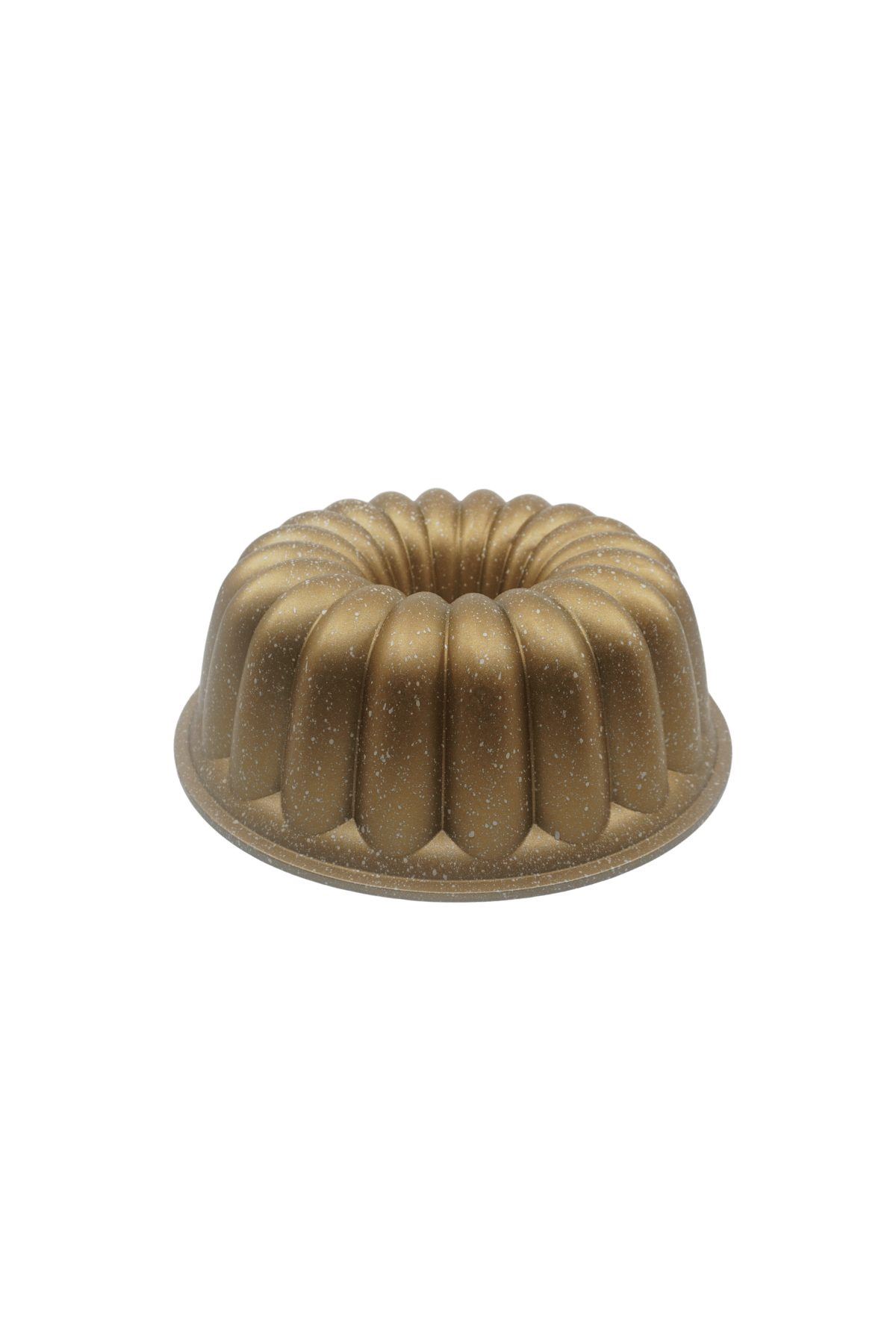 Leona Döküm Kek Kalıbı 25cm Gold