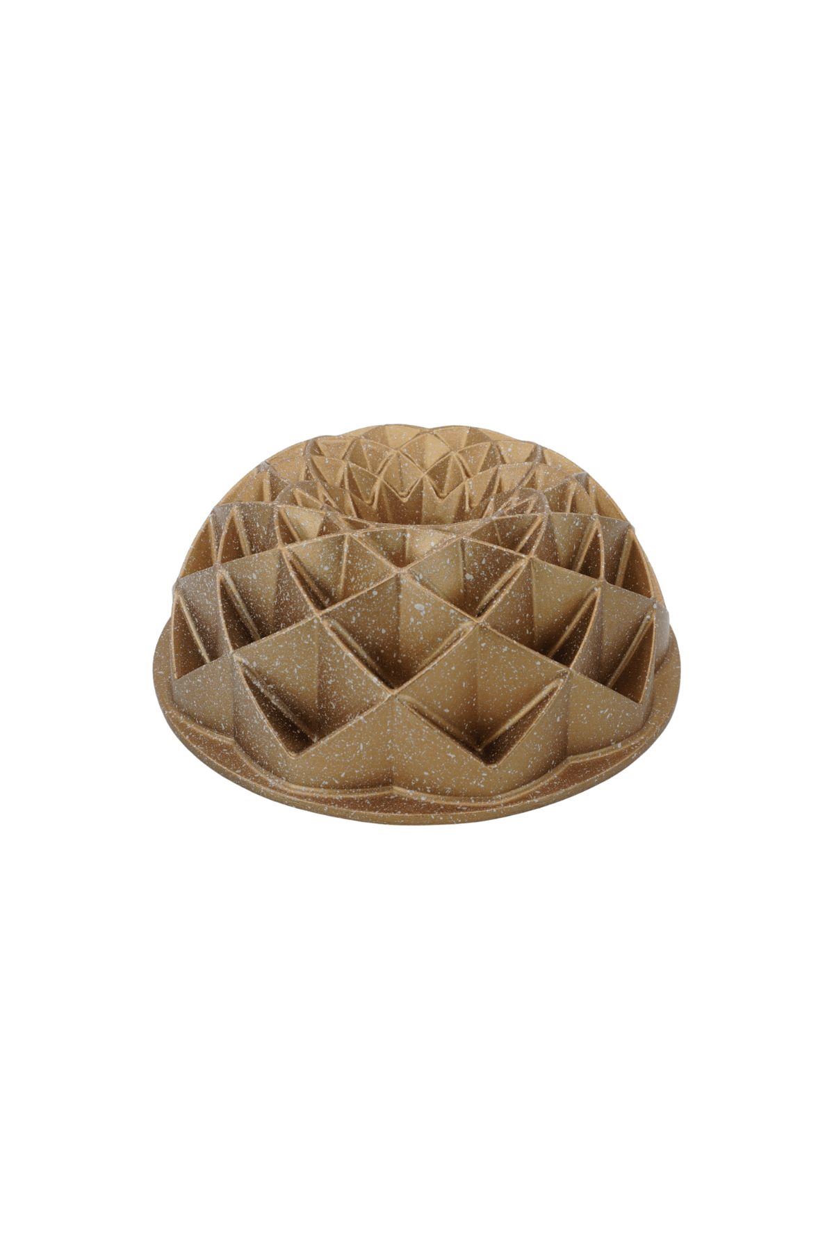 Diamond Döküm Kek Kalıbı 24cm Gold