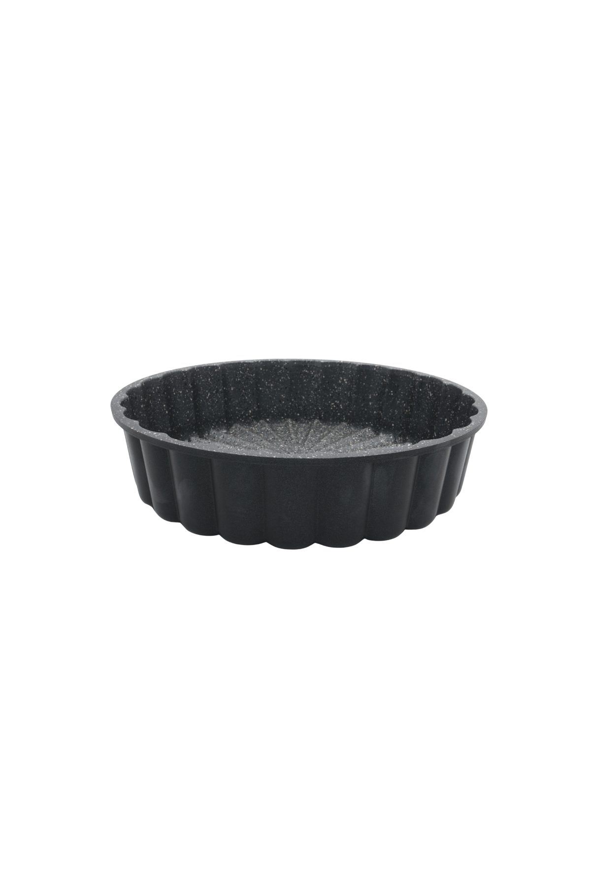 Papatya Döküm Kek Kalıbı 27cm Siyah