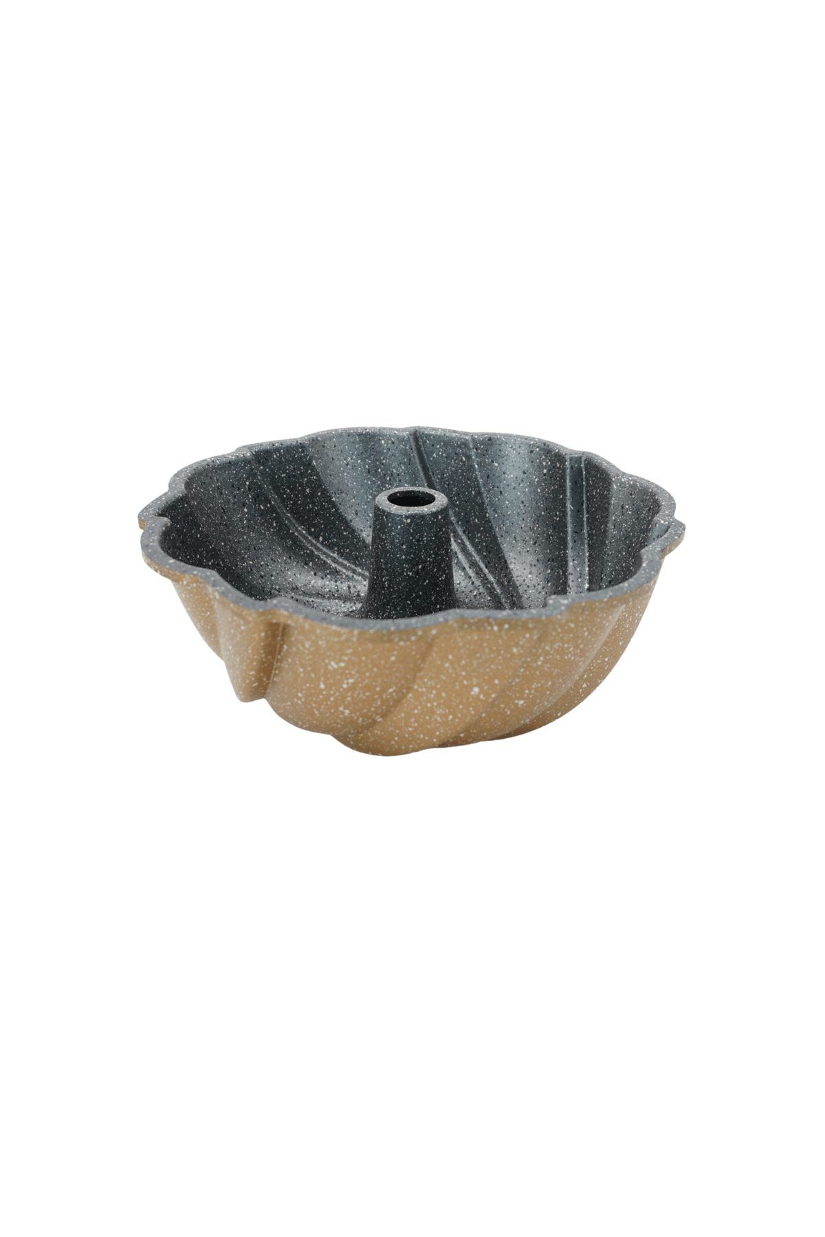 Tornado Döküm Kek Kalıbı 24cm Gold