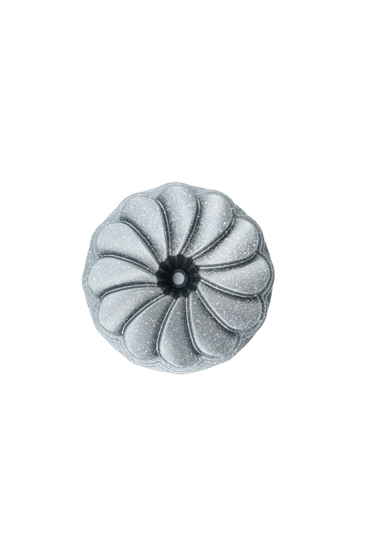 Flora Döküm Kek Kalıbı 26cm Antrasit