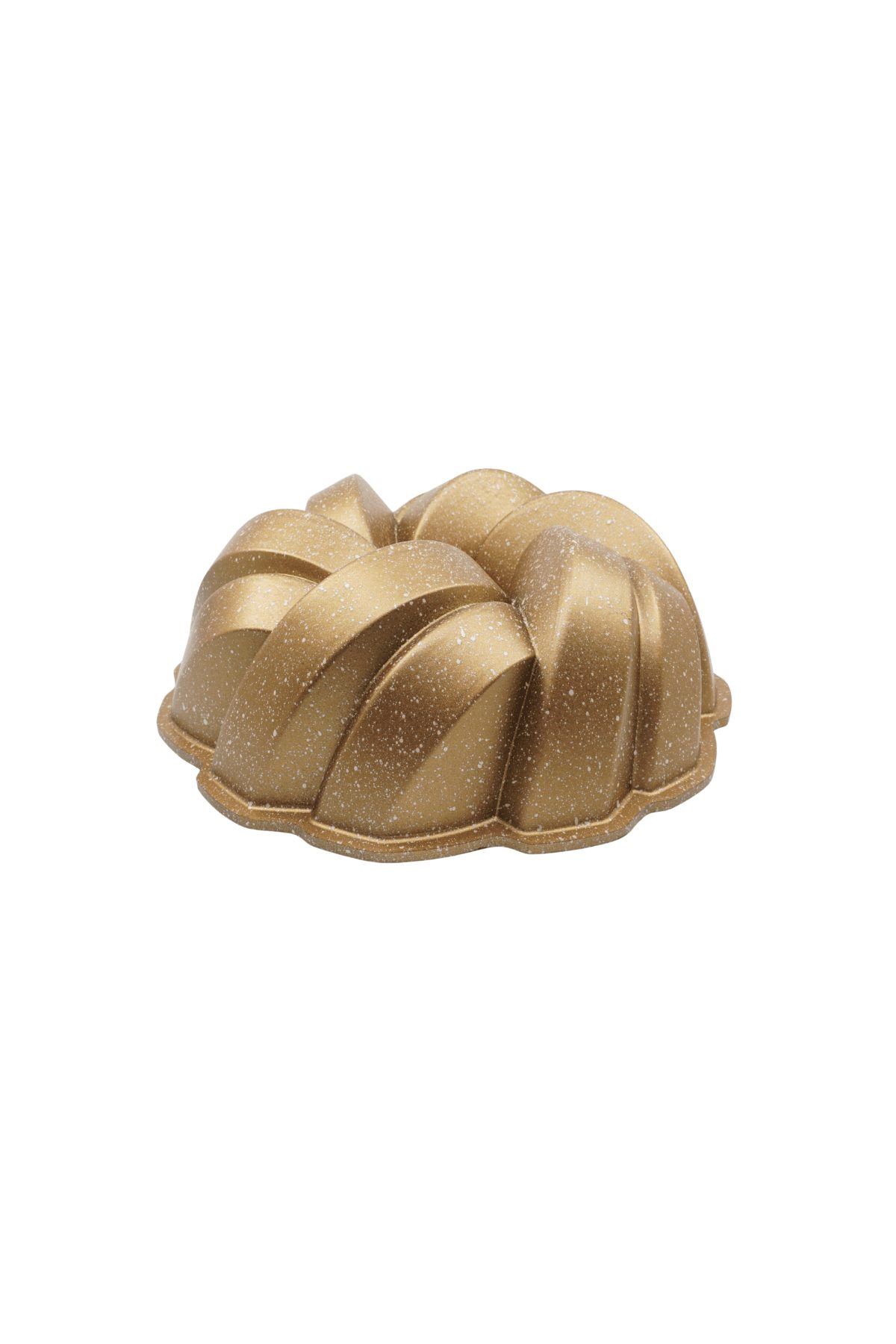 Mozaik Döküm Kek Kalıbı 26cm Gold