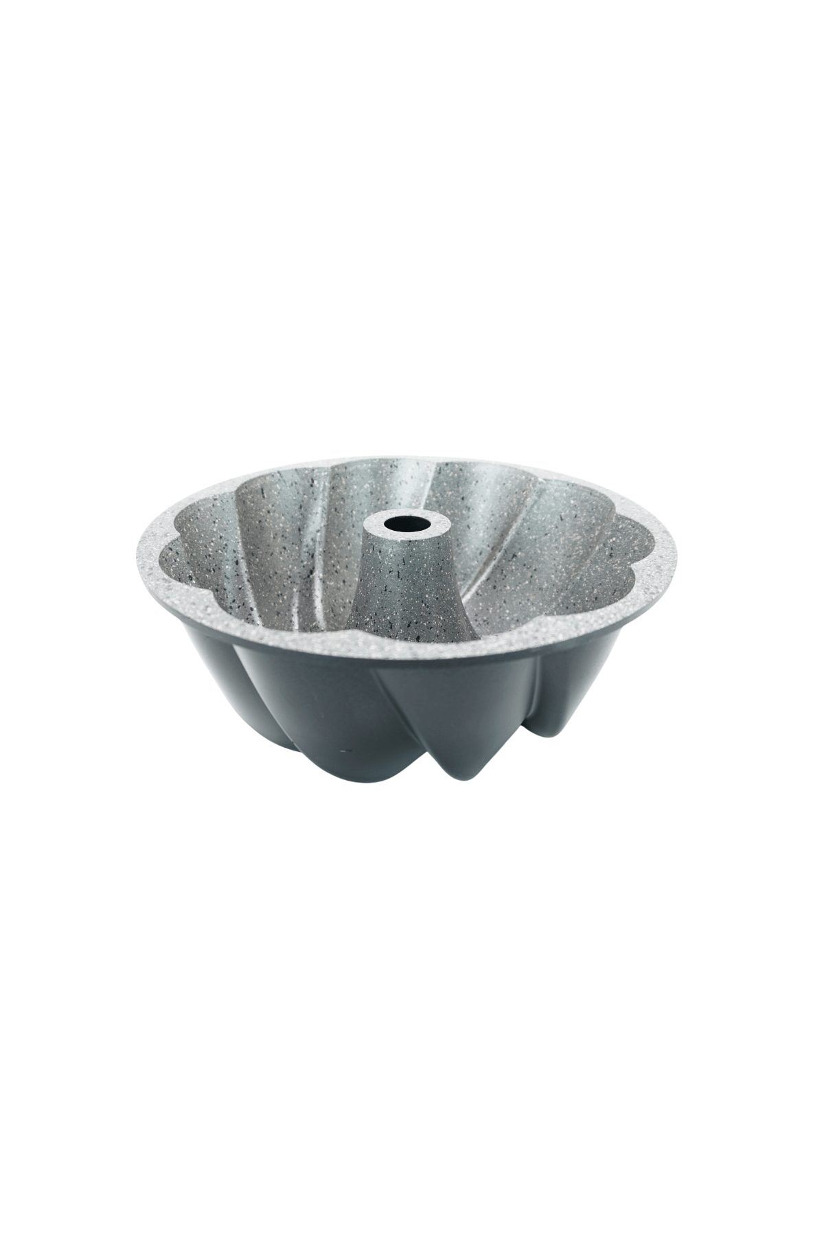 Tufan Döküm Kek Kalıbı 26cm Siyah