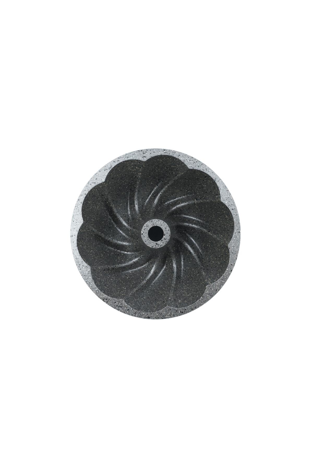 Tufan Döküm Kek Kalıbı 26cm Siyah