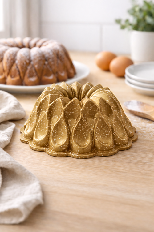 Stilla Döküm Kek Kalıbı 26cm Gold