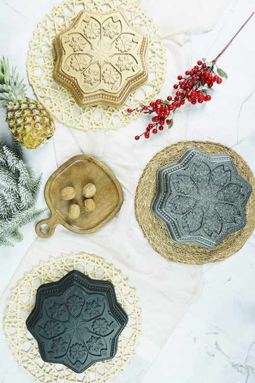 Chris Döküm Kek Kalıbı 28cm Siyah