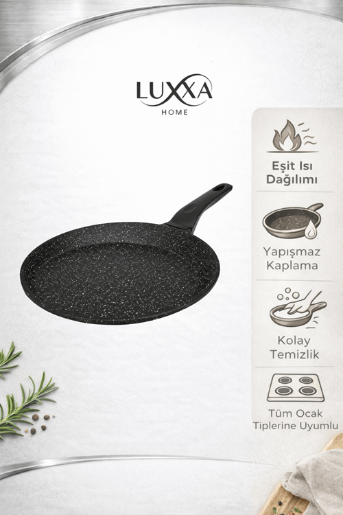 JoyFace Krep Tava Siyah