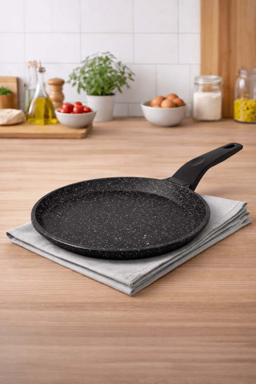 JoyFace Krep Tava Siyah