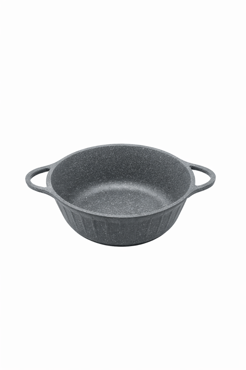 Roma Serisi 5 Parça Mini Döküm Tencere Seti Antrasit