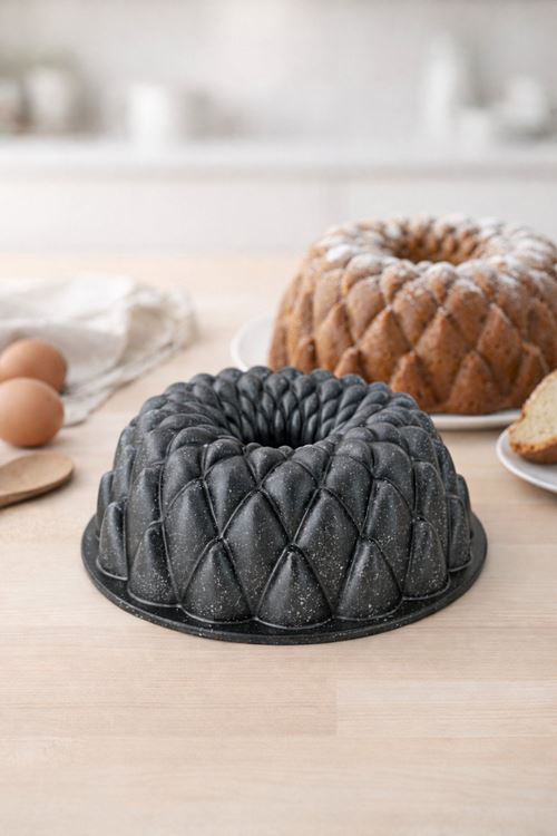 Pigna Döküm Kek Kalıbı 24cm Antrasit