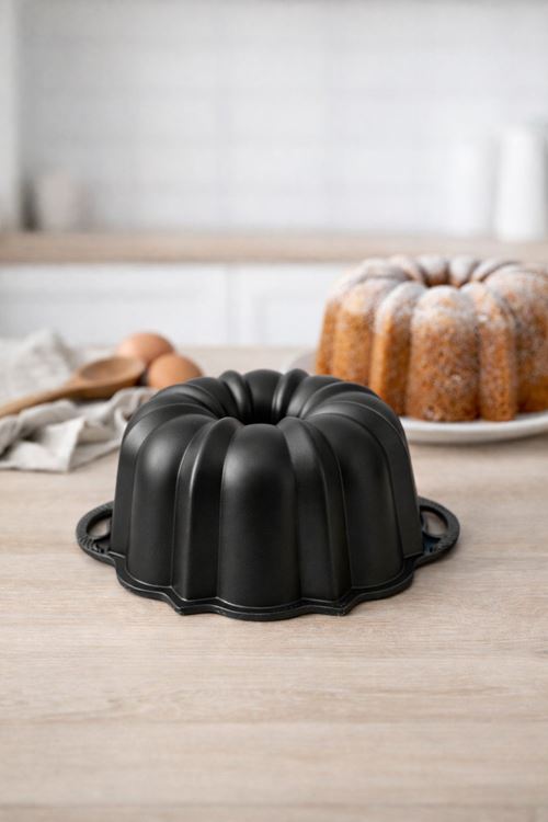 Mira Döküm Kek Kalıbı 26cm Siyah