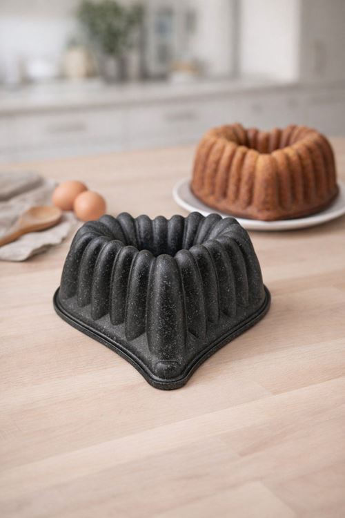 Eros Döküm Kek Kalıbı Antrasit