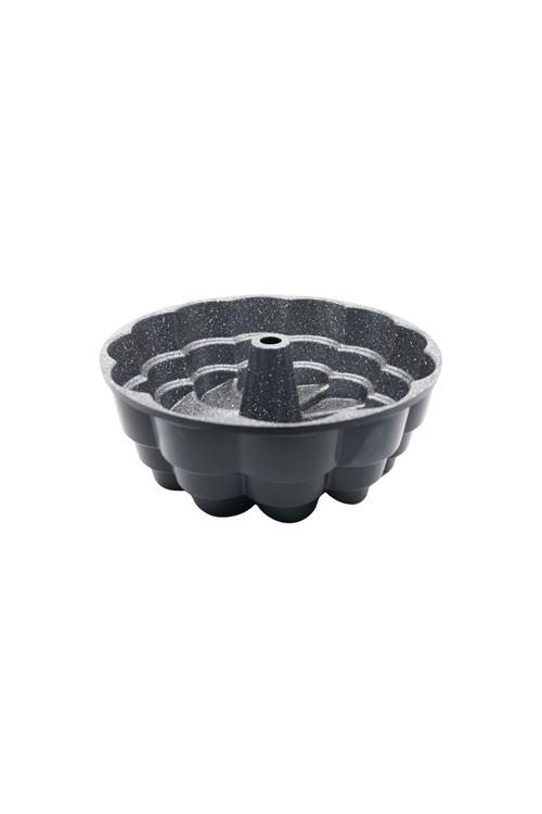 Flora Döküm Kek Kalıbı 26cm Siyah