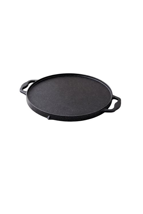 Riva Elite Çift Taraflı Döküm Tava 34cm Siyah