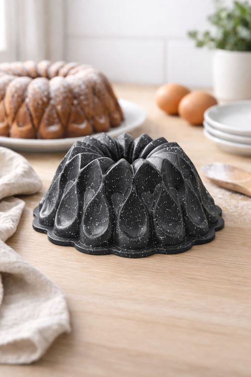 Stilla Döküm Kek Kalıbı 26cm Antrasit