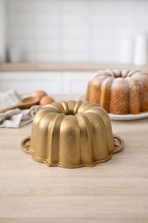 Mira Döküm Kek Kalıbı 26cm Gold