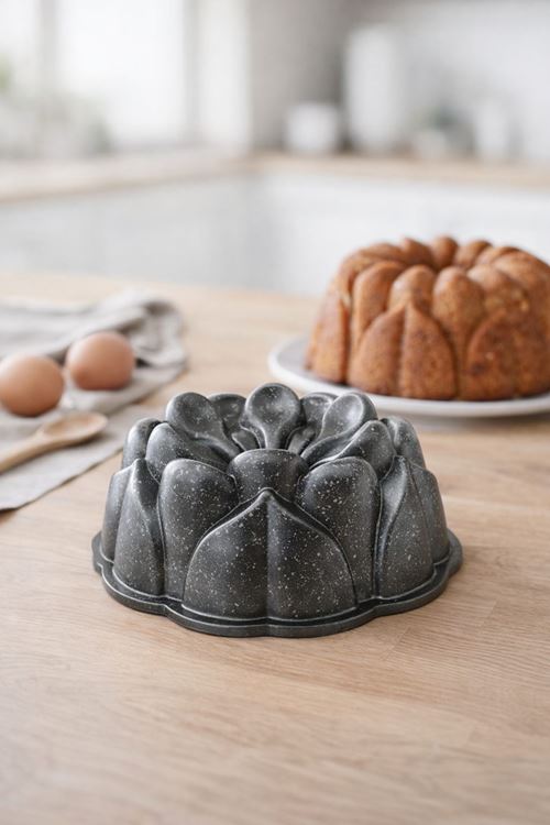 Hira Döküm Kek Kalıbı 26cm Antrasit