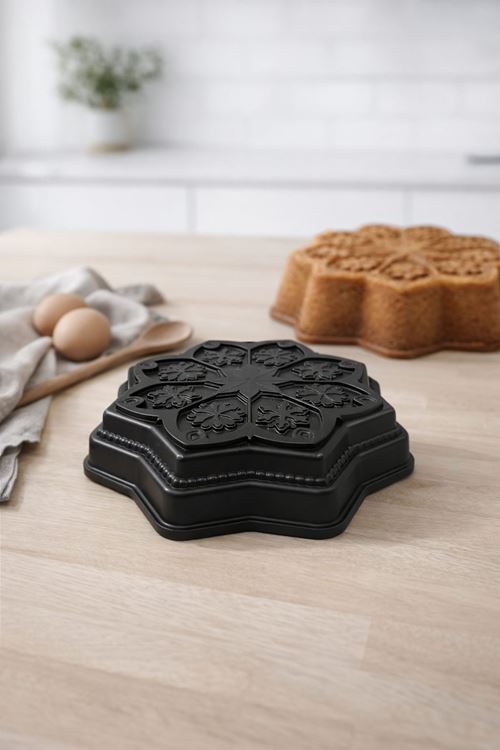 Chris Döküm Kek Kalıbı 28cm Siyah