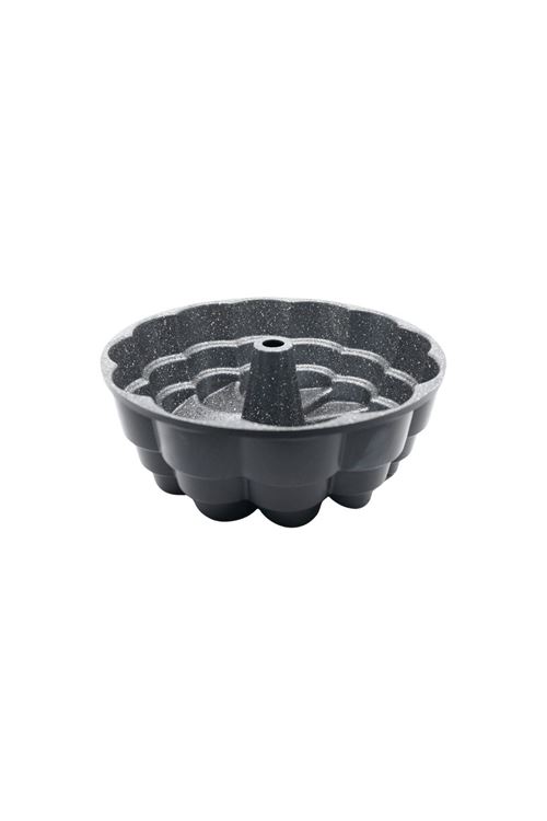 Flora Döküm Kek Kalıbı 26cm Siyah