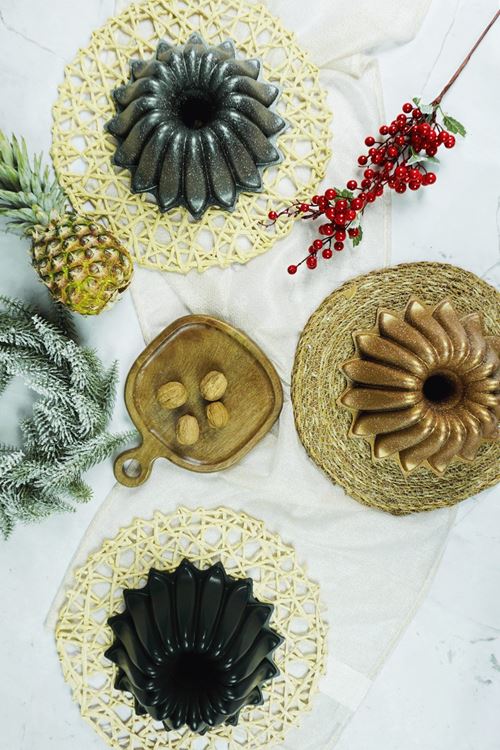 Star Döküm Kek Kalıbı 25cm Antrasit