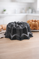 Solaris Döküm Kek Kalıbı 25cm Antrasit