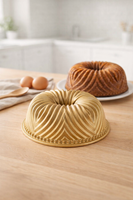 Penda Döküm Kek Kalıbı 25cm Gold