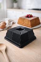 Siena Döküm Kek Kalıbı 22cm Siyah