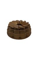 Flora Döküm Kek Kalıbı 26cm Gold