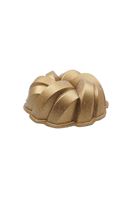 Mozaik Döküm Kek Kalıbı 26cm Gold