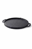 Riva Elite Çift Taraflı Döküm Tava 34cm Siyah